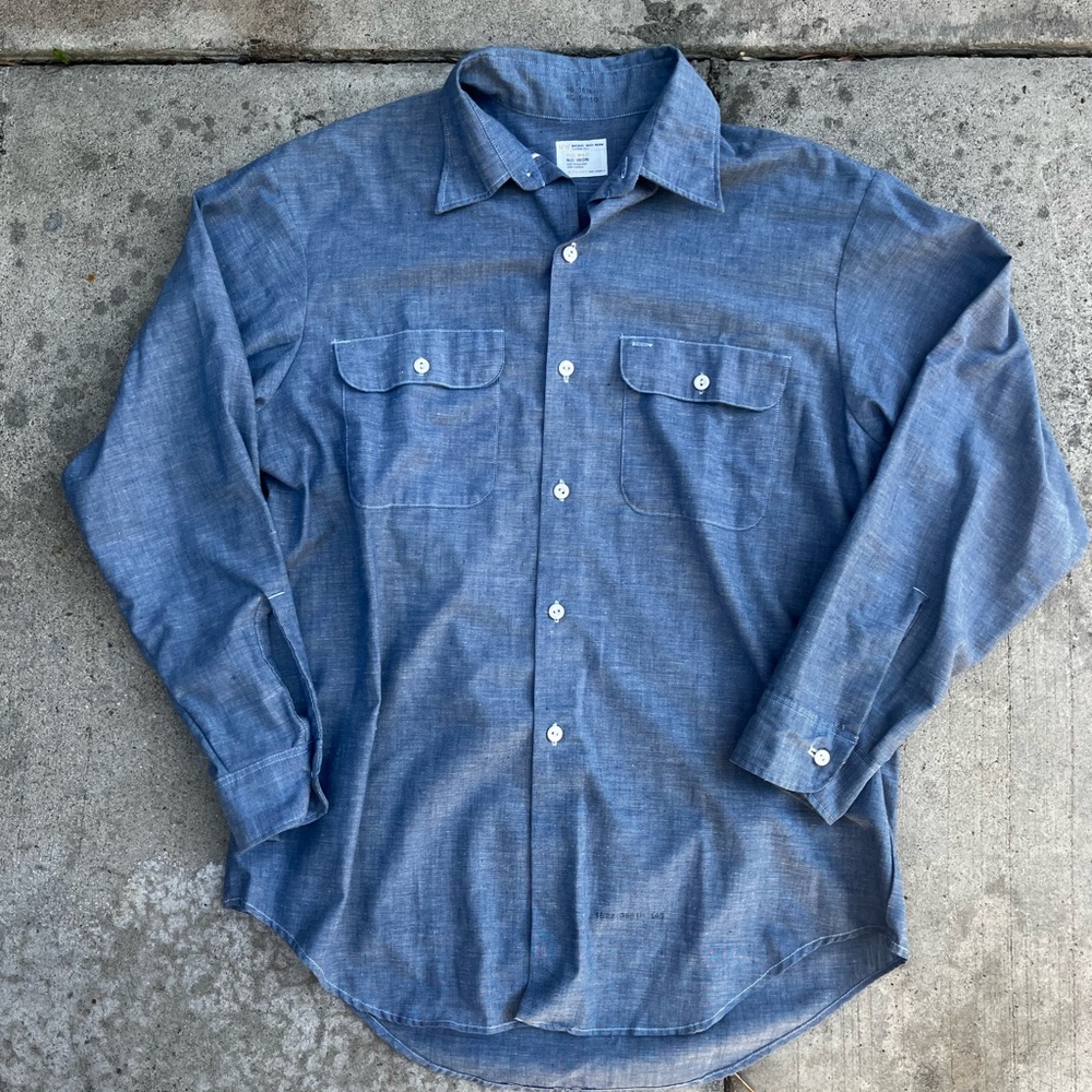 Vintage 1970s JCPenney Big Mac Selvedge Workwear Shirt